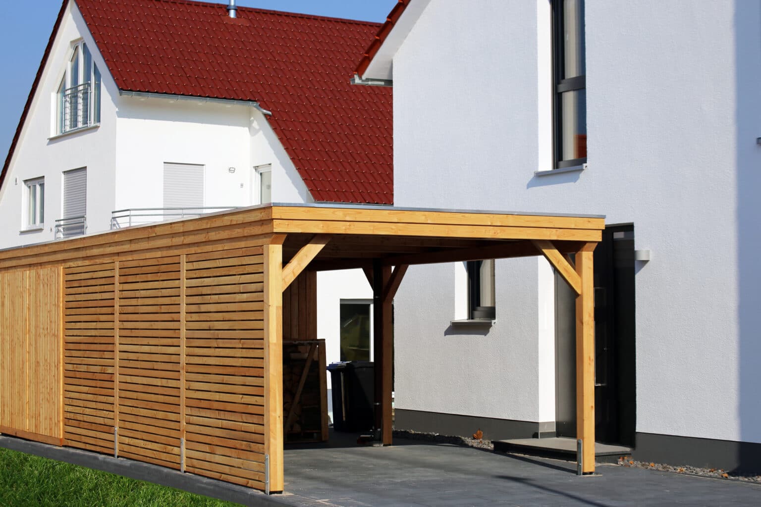 High-quality,Wooden,Carport